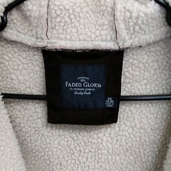 Ladies Faded Glory Coat Sz 2X - Picture 2 of 8